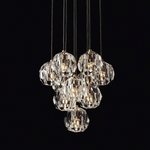 Boule Round Cluster Chandelier 14"