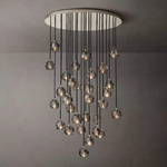 Boule Round Chandelier 40"
