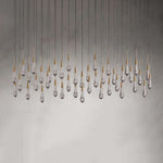 Soltaire Raindrop Linear Chandelier