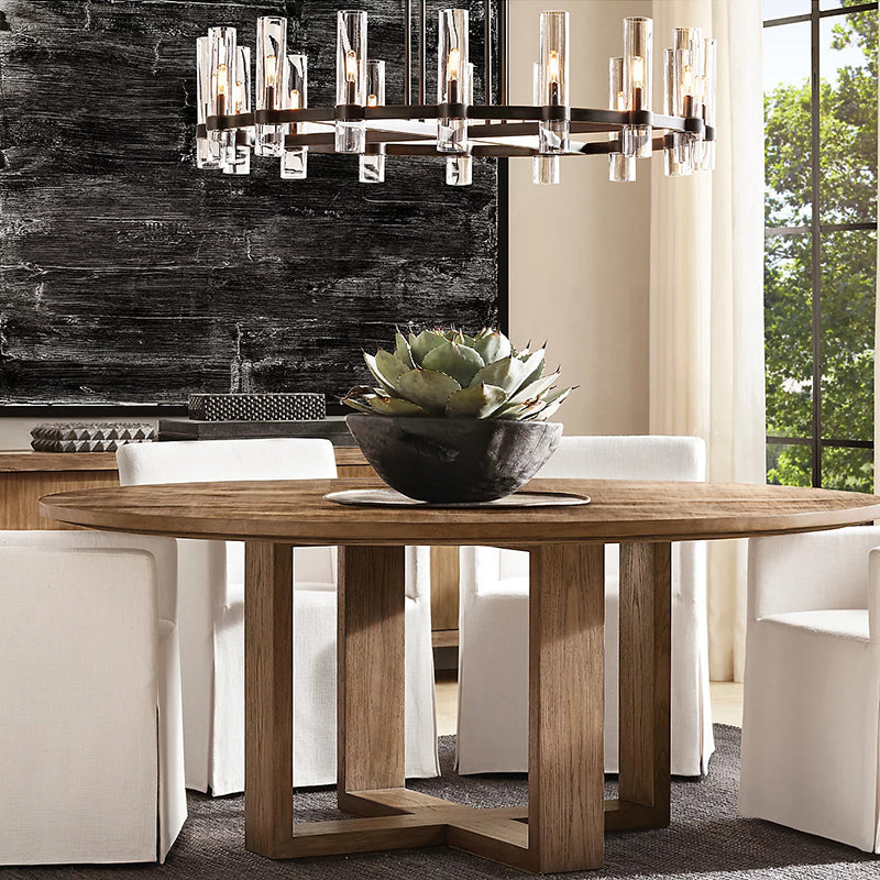 Ravelle Round Chandelier 48"