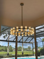 Arcachon Round Chandelier 48"