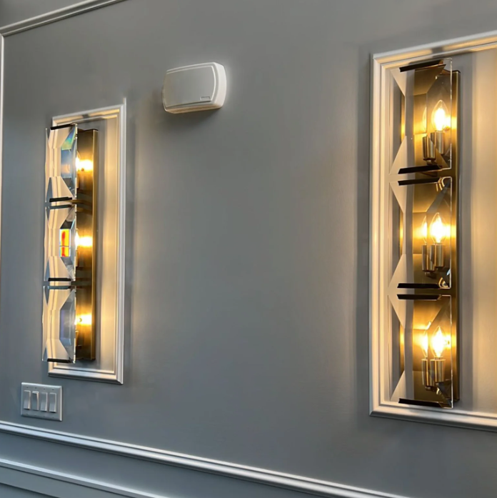 Harlow Crystal Triple Wall Sconce