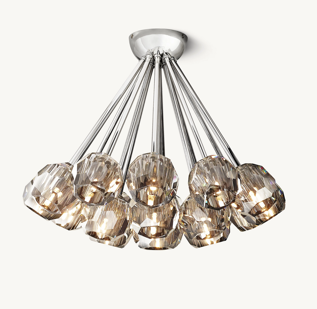 Boule Flush Mount 24"