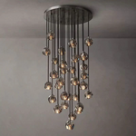 Boule Round Chandelier 30"