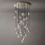 Boule Round Chandelier 30"
