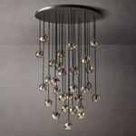 Boule Round Chandelier 40"
