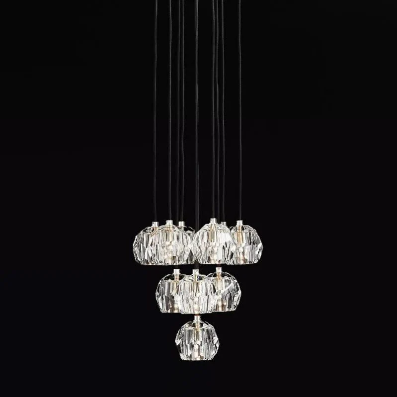 Boule Round Cluster Chandelier 14"