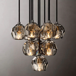 Boule Round Cluster Chandelier 14"