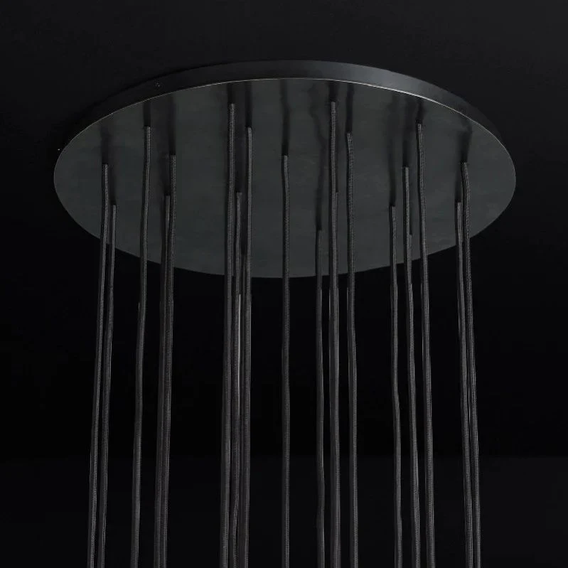 Boule Round Cluster Chandelier 24"