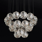 Boule Round Cluster Chandelier 24"