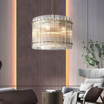 San Marco Glass Round Chandelier 22"