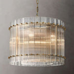 San Marco Glass Round Chandelier 22"
