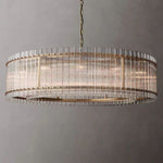 San Marco Glass Round Chandelier 60"