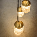 Alabaster Multi-Light Chandelier
