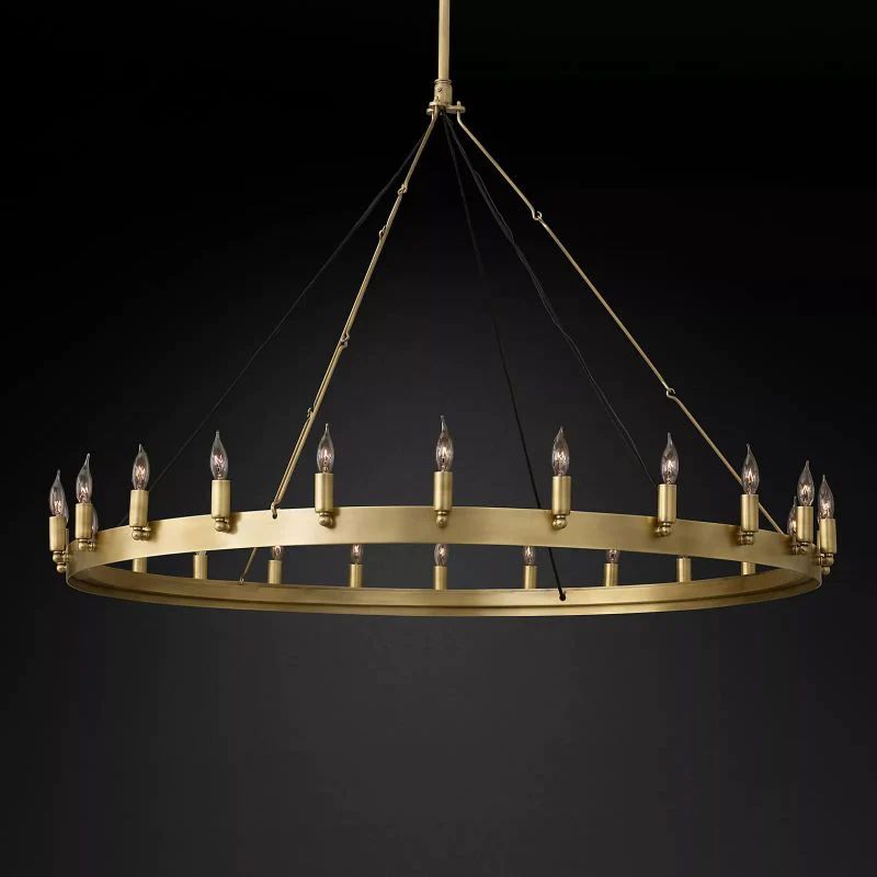 Camille Round Chandelier 50"