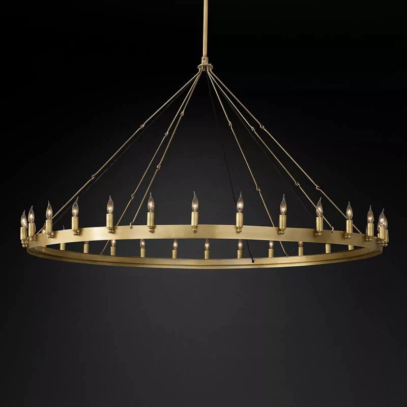 Camille Round Chandelier 63"