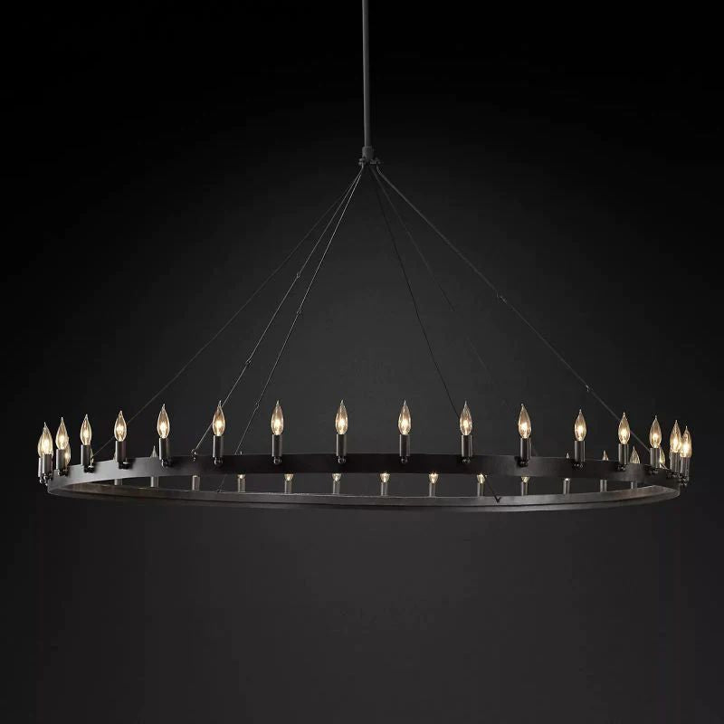 Camille Round Chandelier 73"