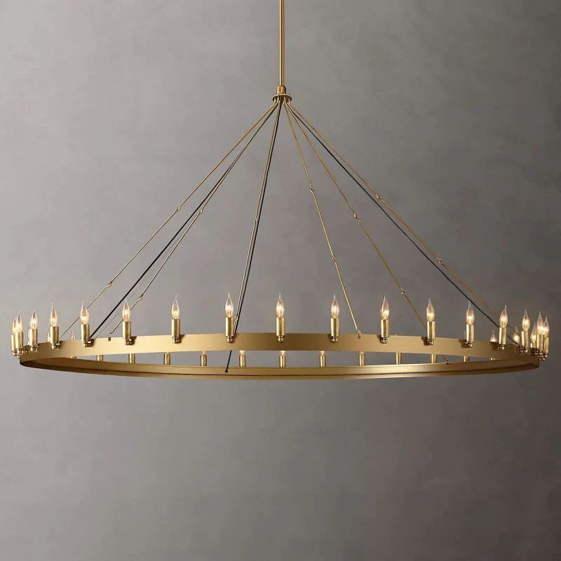 Camille Round Chandelier 73"