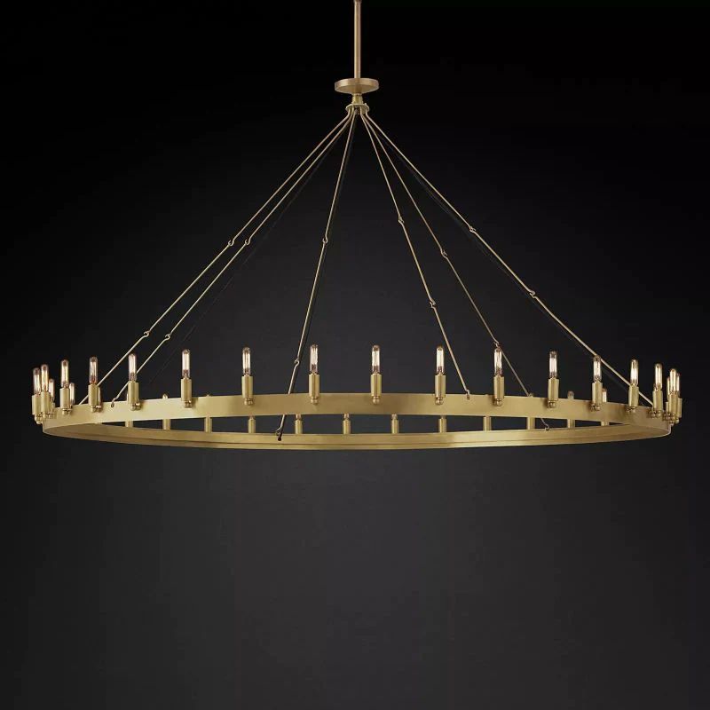Camille Round Chandelier 73"