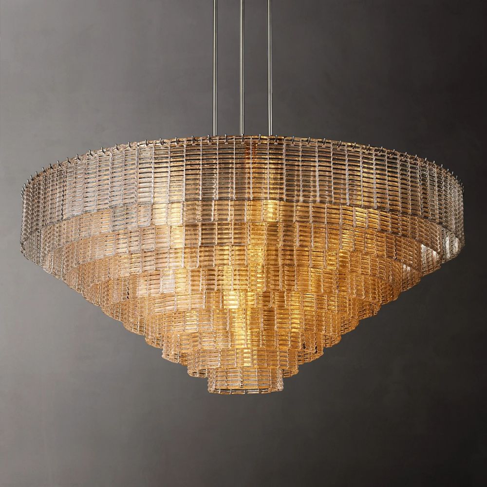 Sirene Round Chandelier 65"