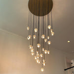 Boule Round Chandelier 30"