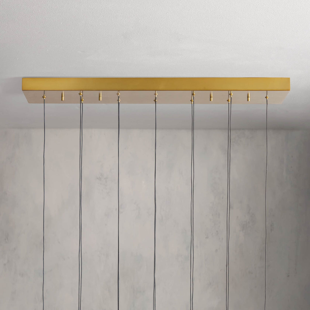 Soltaire Raindrop Linear Chandelier