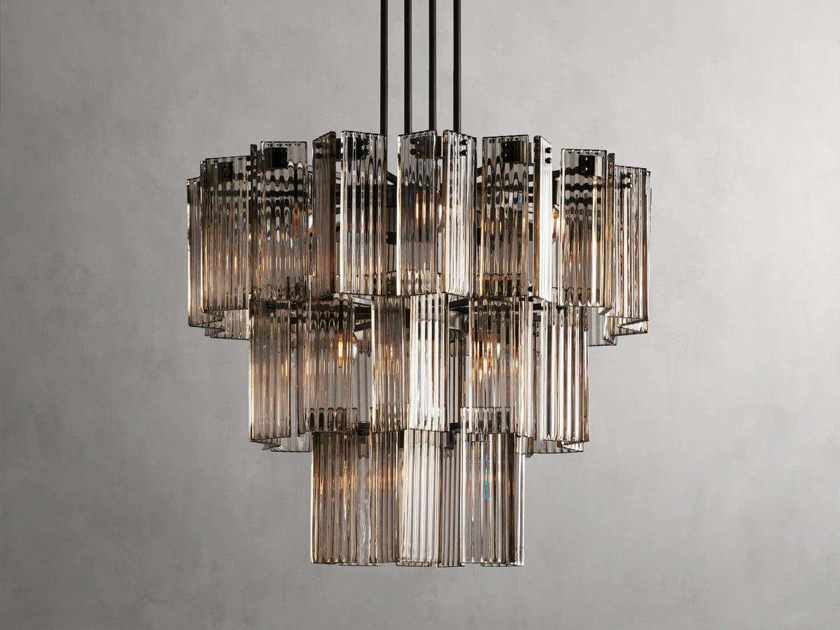 Delsie Tiered Round Chandelier