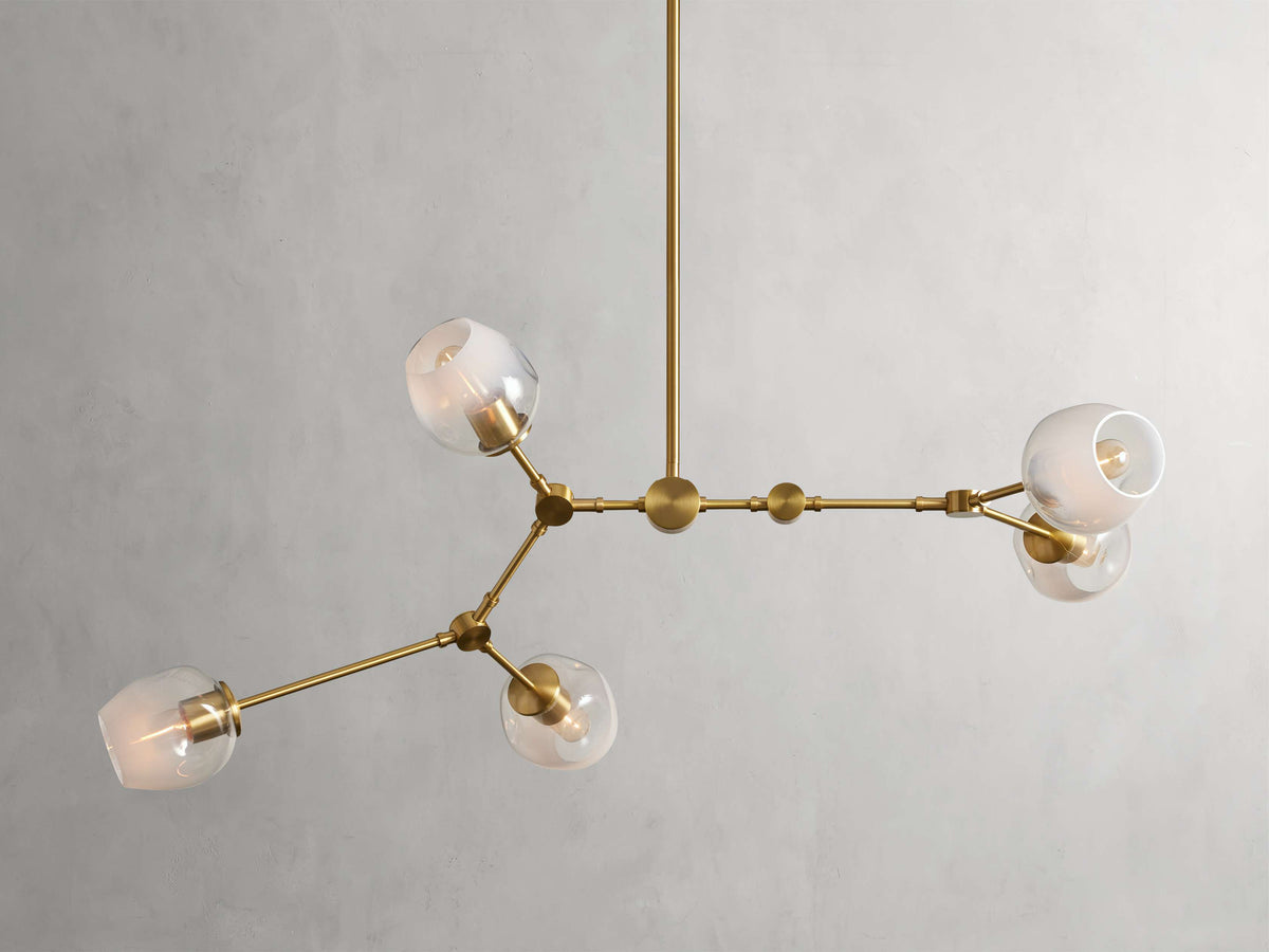 Noella Glass Chandelier