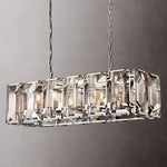 Harlow Crystal Rectangle Chandelier 42"