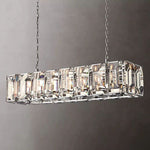 Harlow Crystal Rectangle Chandelier 54"