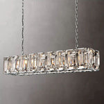 Harlow Crystal Rectangle Chandelier 62"
