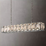 Harlow Crystal Rectangle Chandelier 74"