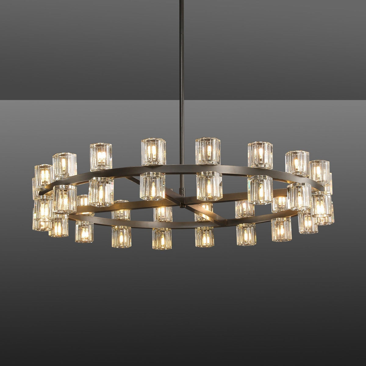 Arcachon Round Chandelier 36"