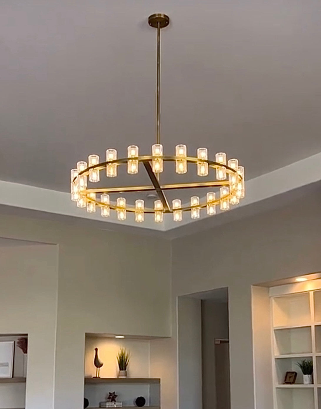 Arcachon Round Chandelier 48"