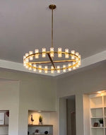 Arcachon Round Chandelier 48"