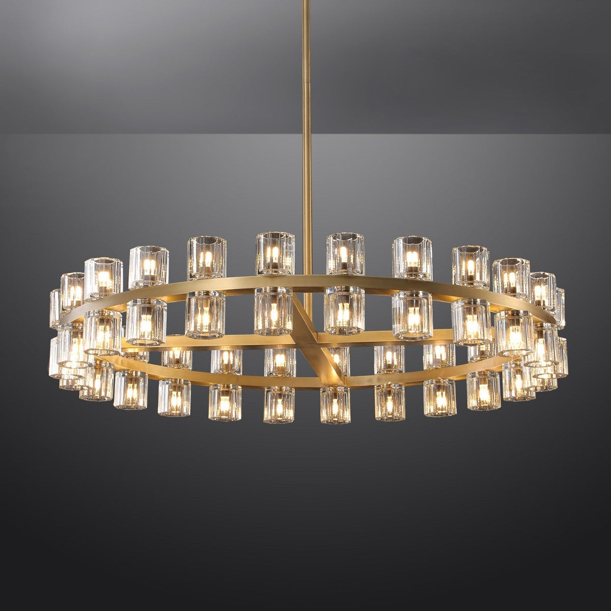 Arcachon Round Chandelier 48"