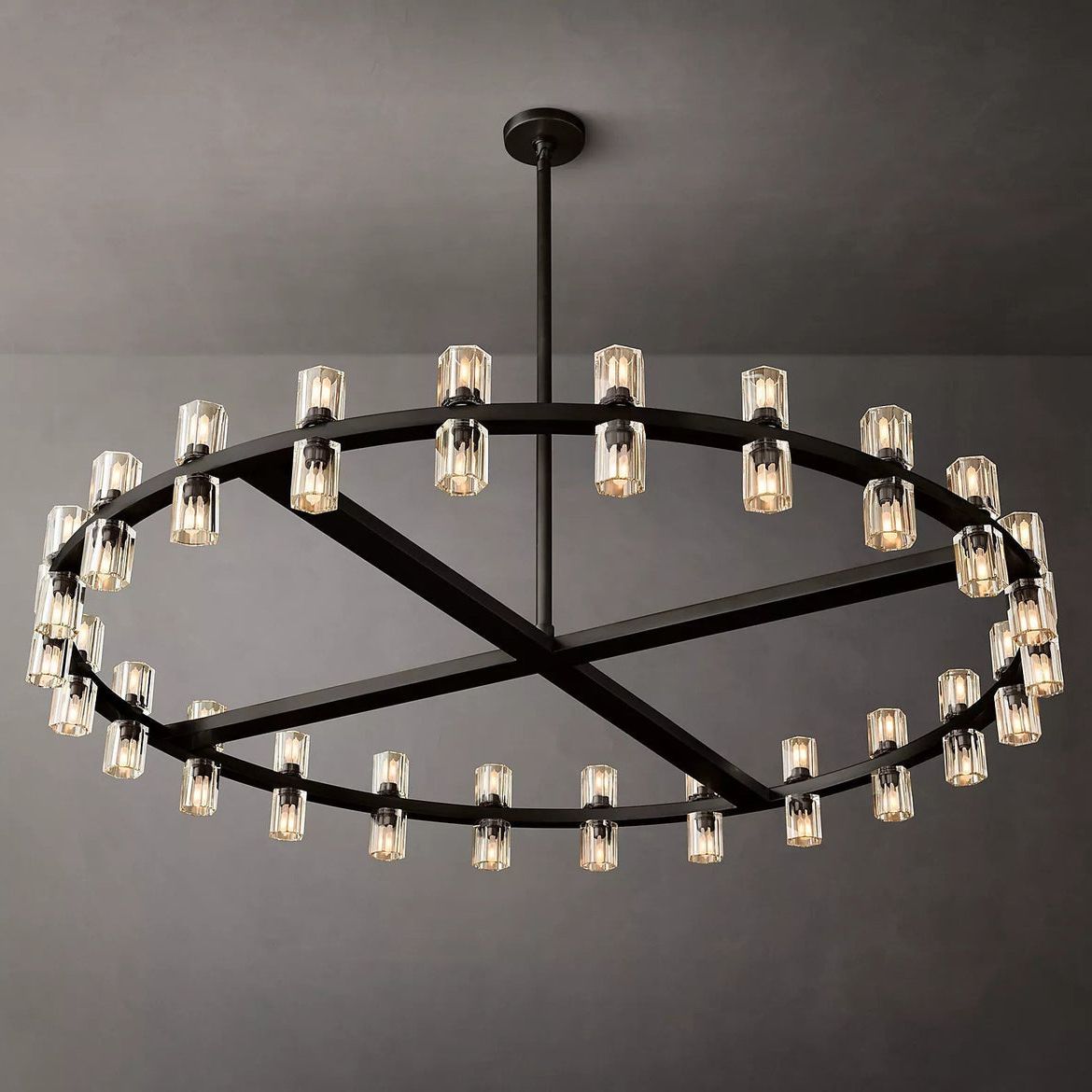Arcachon Round Chandelier 48"