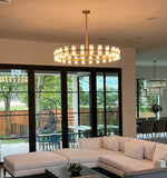 Arcachon Round Chandelier 60"