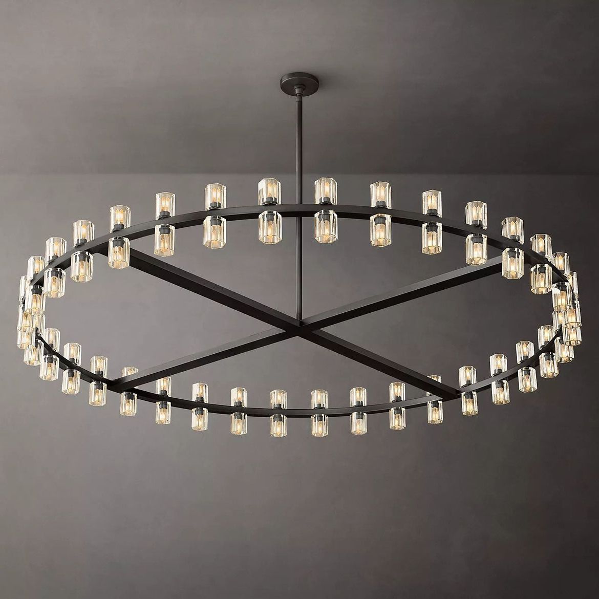 Arcachon Round Chandelier 60"