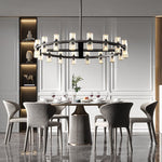 Arcachon Round Chandelier 60"