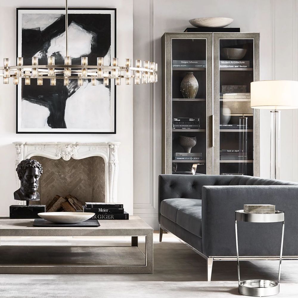 Arcachon Round Chandelier 60"