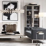 Arcachon Round Chandelier 60"