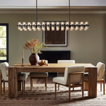 Arcachon Rectangular Chandelier 54"