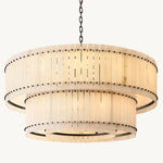 San Marco Alabaster Tiered Round Chandelier 60"
