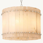 San Marco Alabaster Round Chandelier 22"