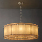 San Marco Alabaster Round Chandelier 48"