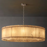 San Marco Alabaster Round Chandelier 60"
