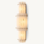 San Marco Alabaster Round Wall Sconce