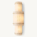 San Marco Alabaster Round Wall Sconce