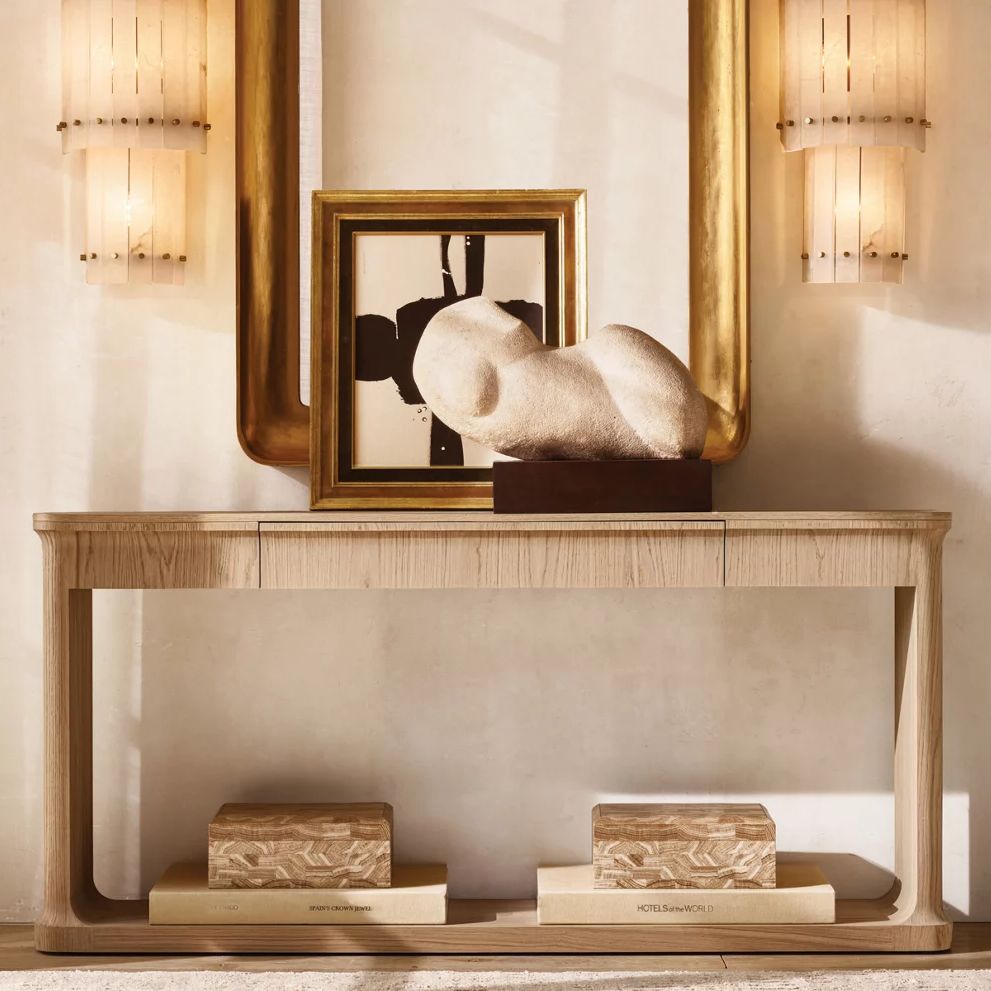 San Marco Alabaster Round Wall Sconce